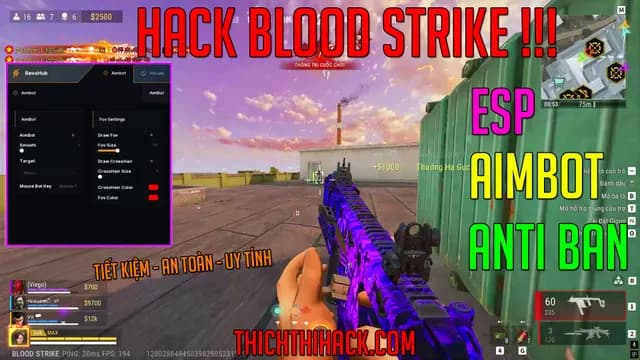HACK BLOOD STRIKE - BẢN OBV VER 2: ESP AIMBOT KHÔNG GIẬT AN TOÀN !!!