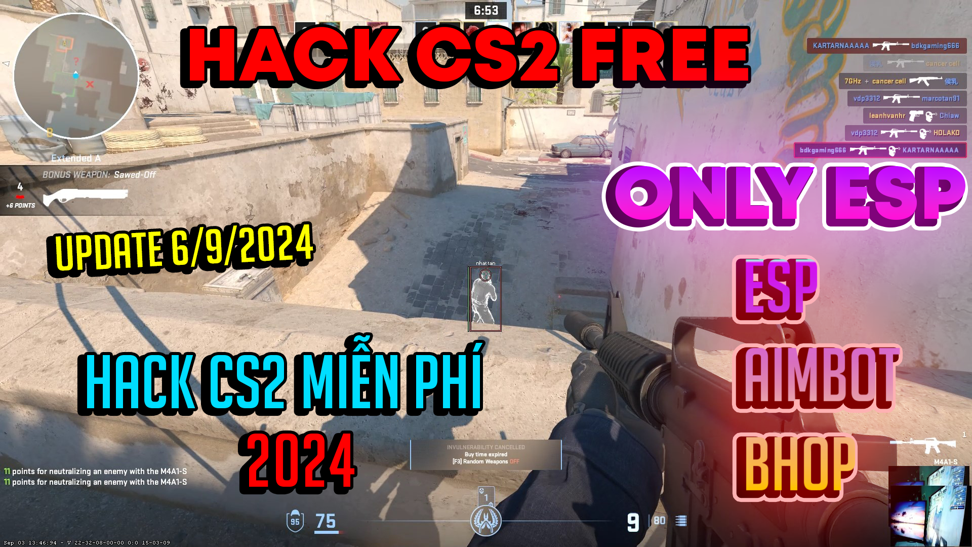TẢI HACK CS2 FREE MIỄN PHÍ TRÊN WEB 114HACK.COM  - ESP AIMBOT BHOP MOD SKIN - HACK CS2  FREE TRẢI NGHIỆM TUYỆT VỜI